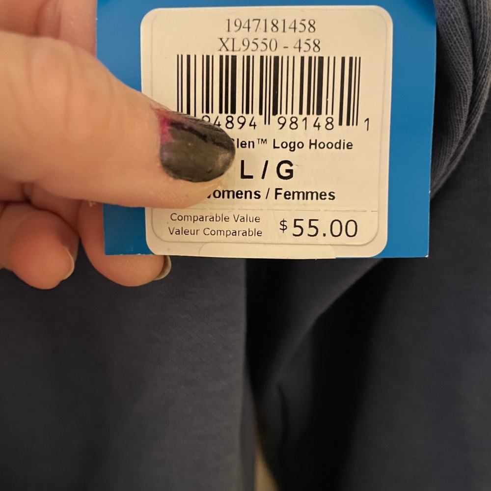 Columbia Men's Slate Blue Hoodie - Picture 3 of 3